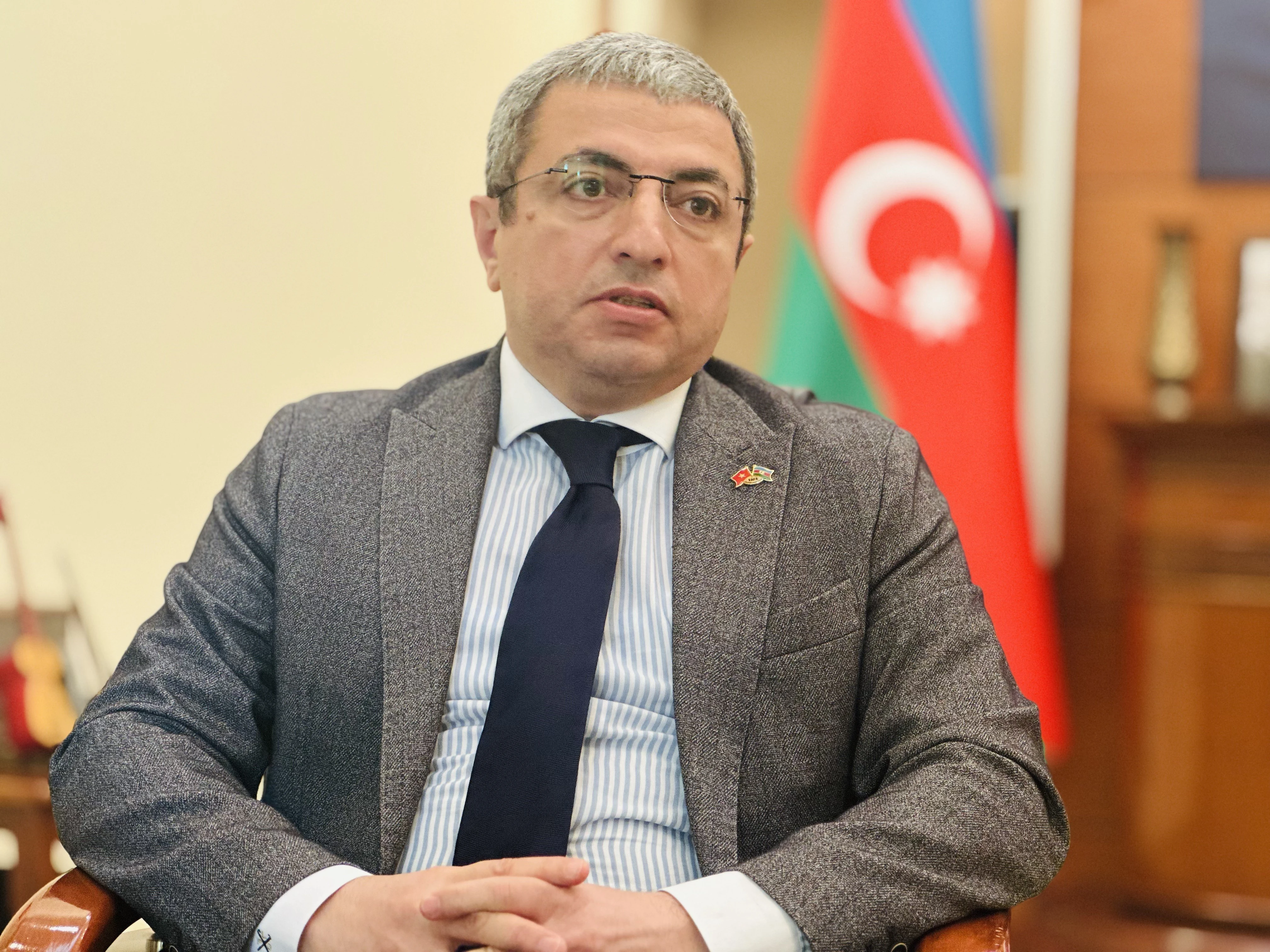 Чрезвычайный и Полномочный Посол Азербайджанской Республики во Вьетнаме Шовги Камал Оглу Мехдизаде. (Фото: ВИА)