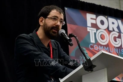 Ассафом Талгамом — исследователь истории и одновременно журналист газеты Zo HaDerekh, официального органа Коммунистической партии Израиля. (Фото: ВИА)