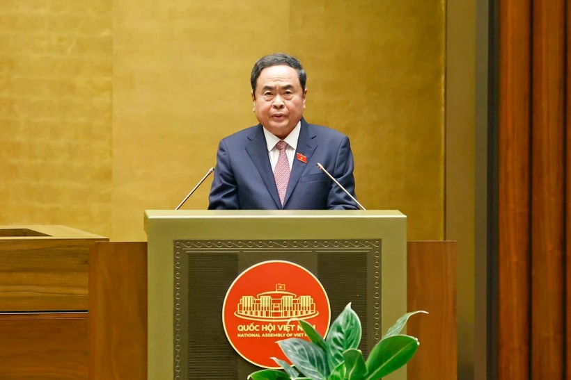 Председатель НС Чан Тхань Ман (Фото: ВИA)