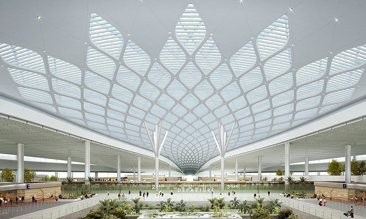 Торжественное открытие Международного аэропорта Лонгтхань, этап I, состоится 19 декабря 2025 года. (Фото: baodautu.vn)