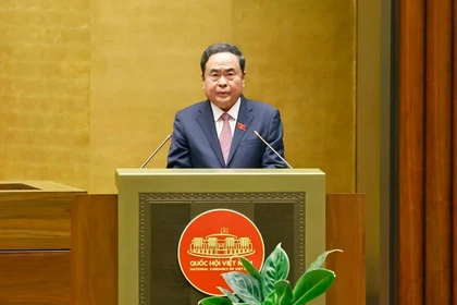 Председатель НС Чан Тхань Ман (Фото: ВИA)
