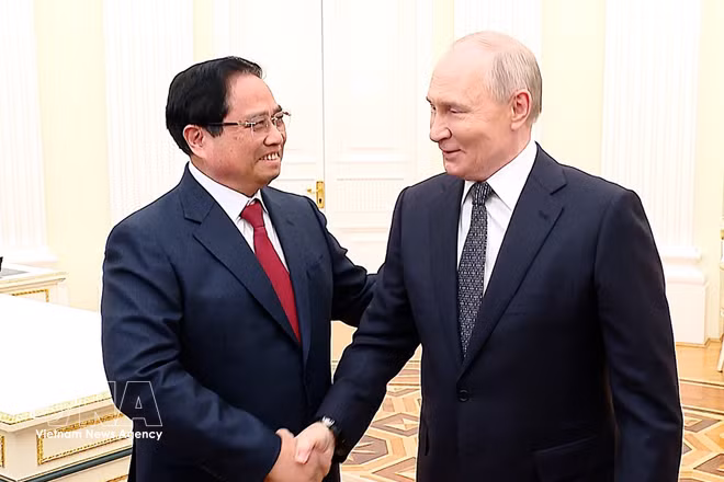 Премьер-министр Фам Минь Тьинь совершил официальный визит в Российскую Федерацию